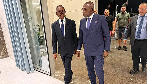 Téte António na reunião da União Africana no Egipto