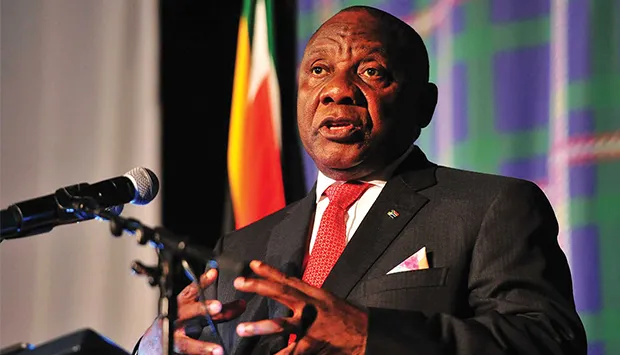 Cyril Ramaphosa manifesta sentimento de vergonha