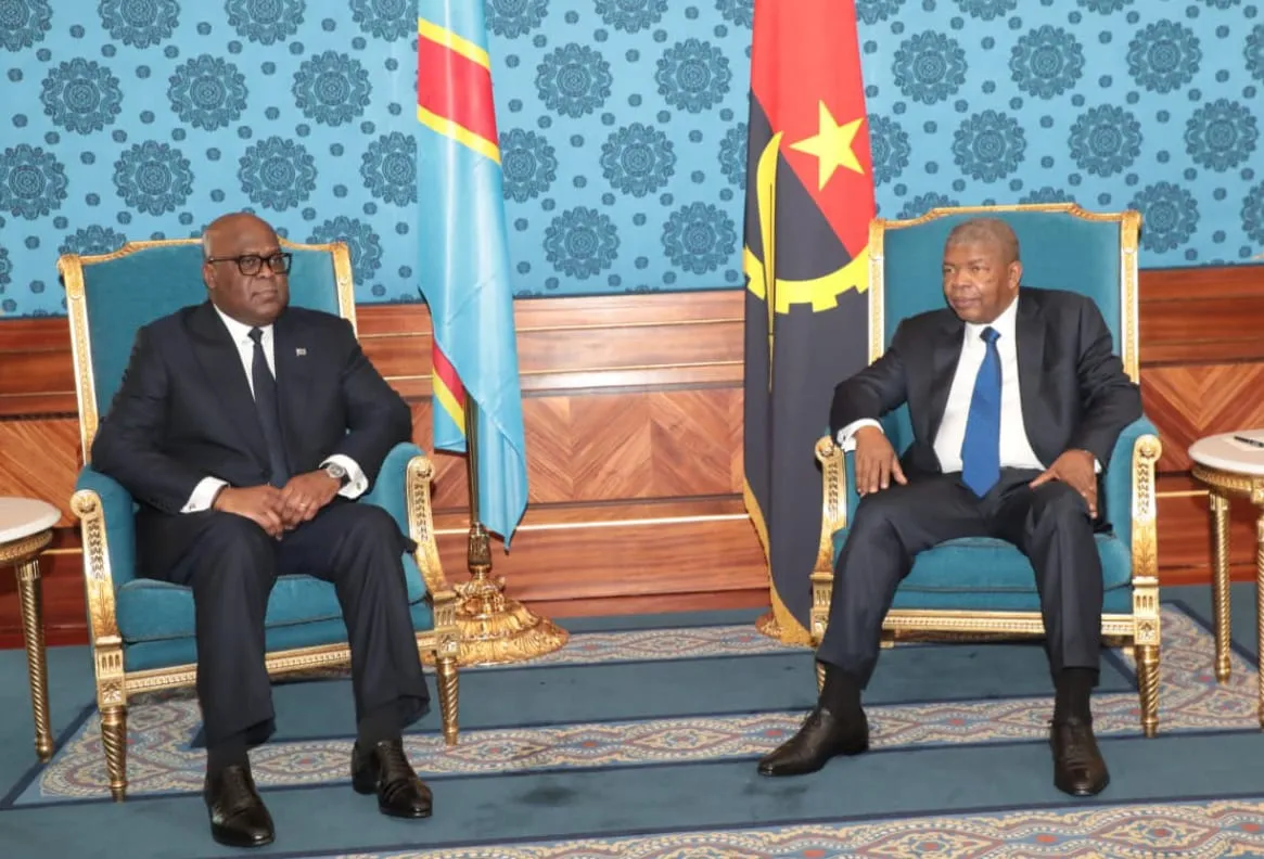 Chefe de Estado da RDC recebido no Palácio Presidencial