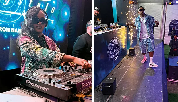 Cantor sul-africano e DJ namibiana animam noite festiva no Lubango