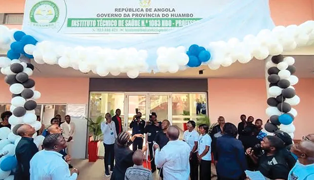 Inaugurado Instituto Técnico de Saúde para 864 alunos na sede do Bailundo