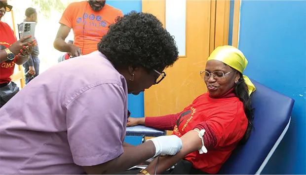 OMA reforça stock do Hospital Geral do Huambo com 76 bolsas de sangue
