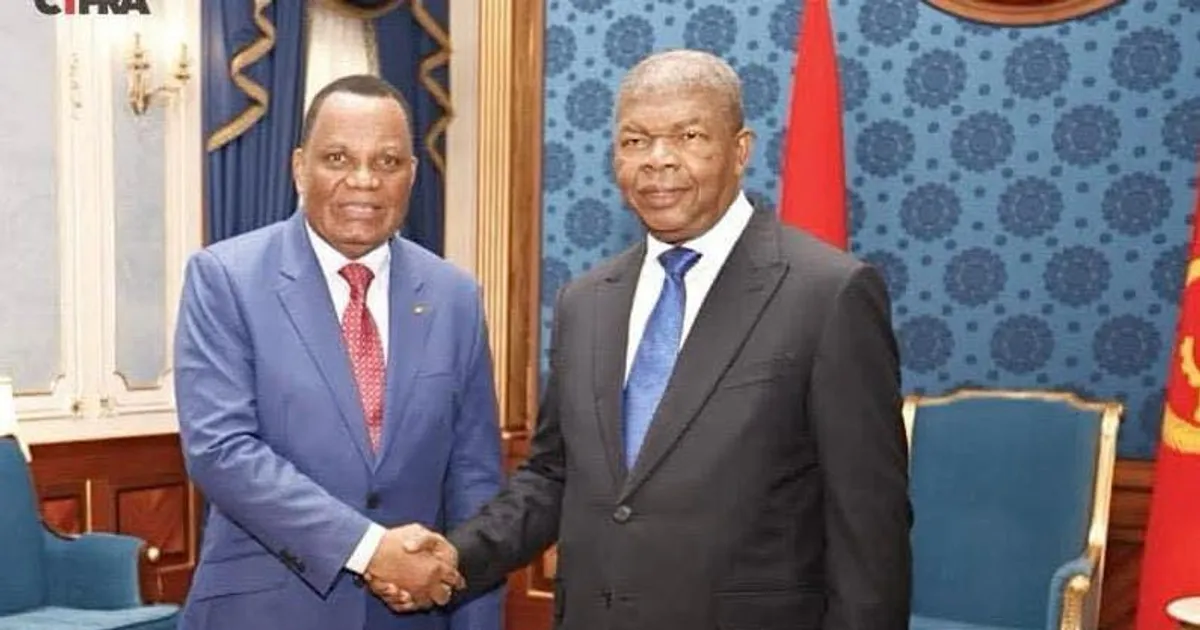 Mensagem de Sassou Nguesso entregue ao Presidente João Lourenço