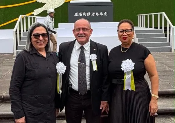 Teodolinda Coelho participa no 81.° aniversário do lançamento da bomba de Nagasaki