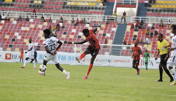 “Míssil” de Calebi decide no Ndalu dérbi de campeões
