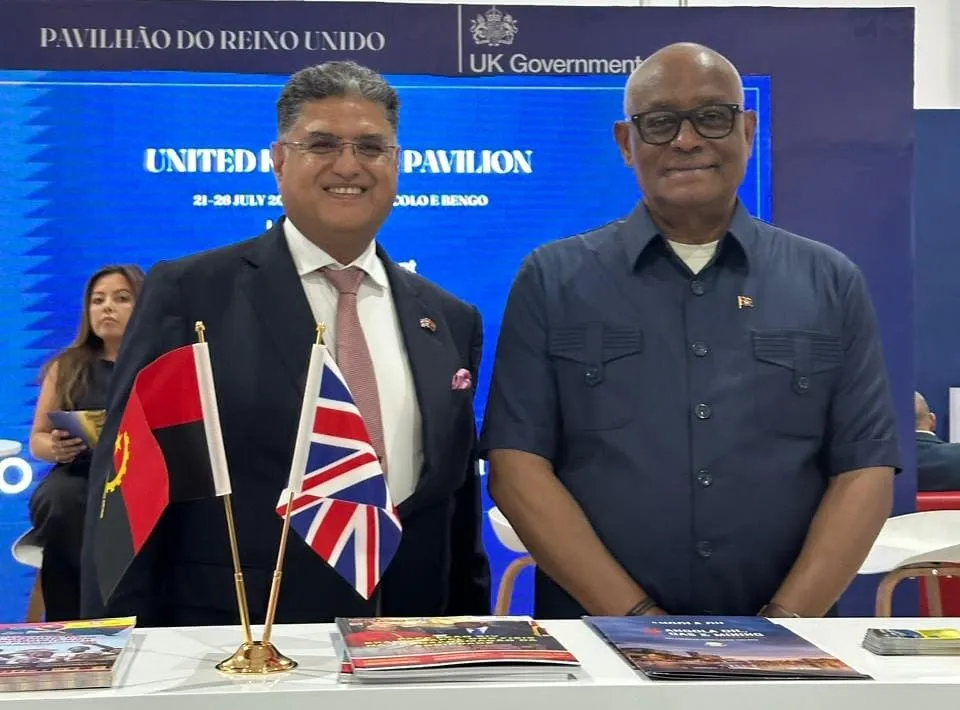 Reino Unido abre primeiro pavilhão na FILDA com presença do embaixador José Patrício