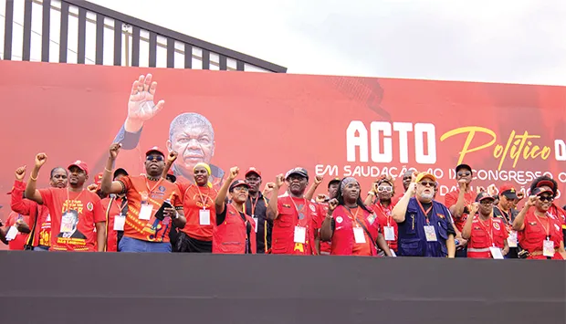 MPLA realiza actos políticos para saudar o IX Congresso