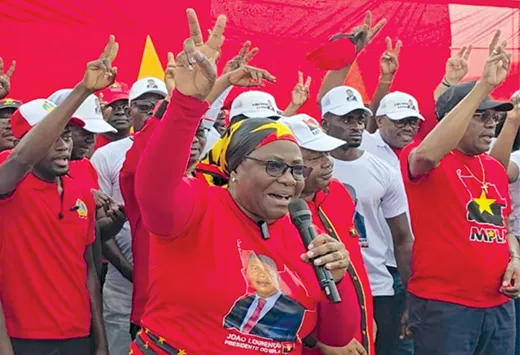 Suzana Abreu apela ao reforço das bases do MPLA em Cabinda