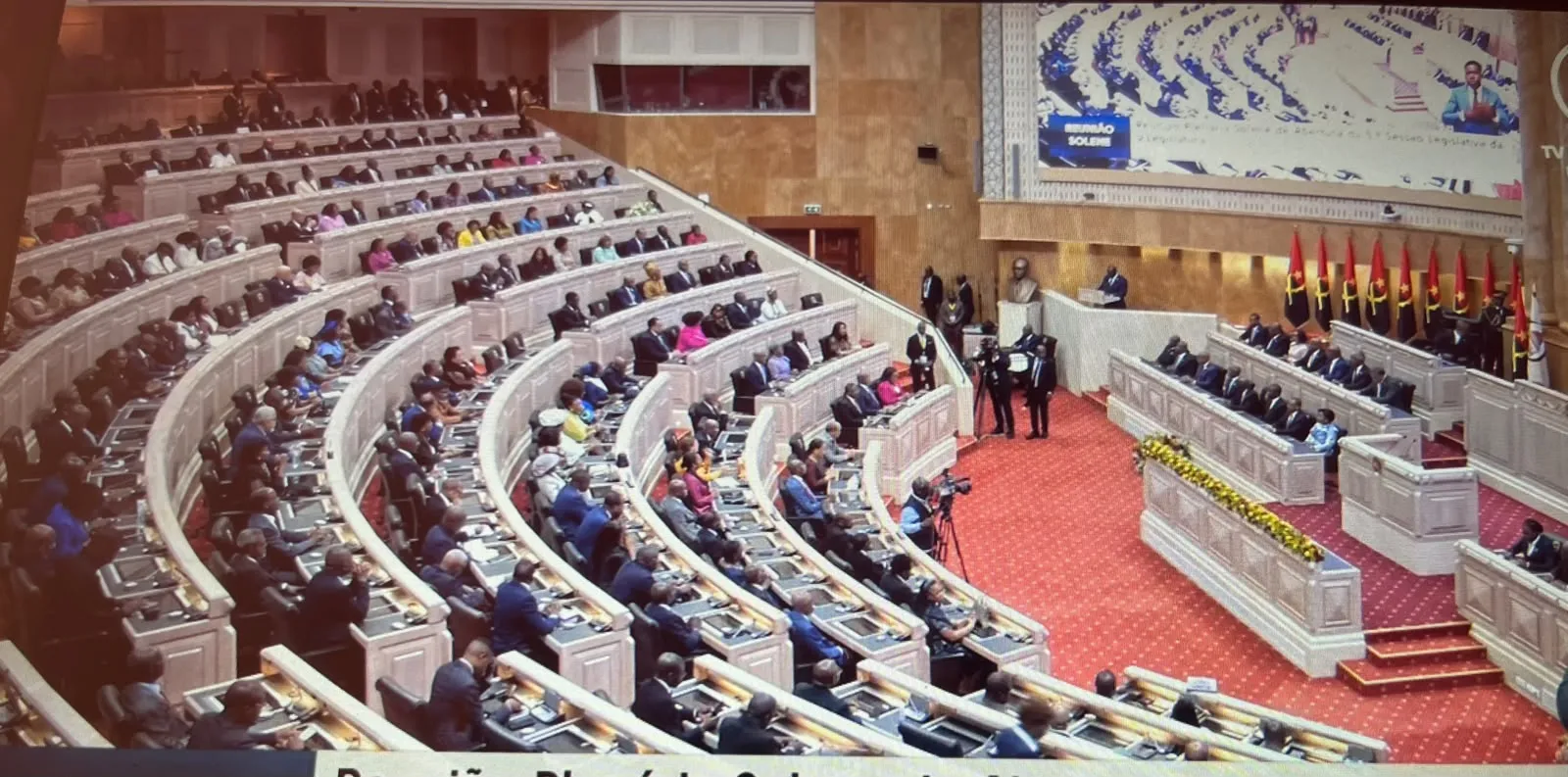 João Lourenço apresenta na Assembleia Nacional o 10.º e último discurso sobre o Estado da Nação, na abertura da 5.ª Sessão Legislativa da V Legislatura
