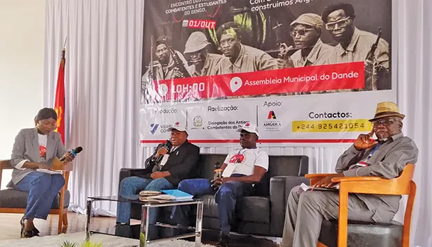 Antigos combatentes e docentes no Bengo reforçam memória histórica e patriotismo em encontro intergeracional