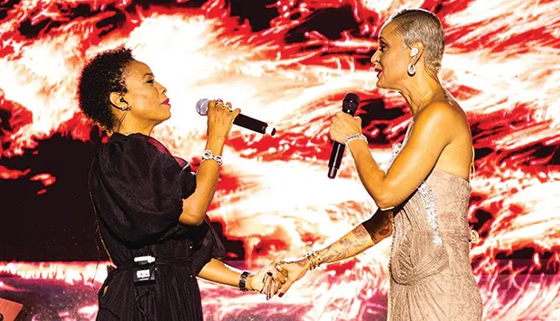 Mariza e Yola Semedo protagonizam momento marcante em Luanda