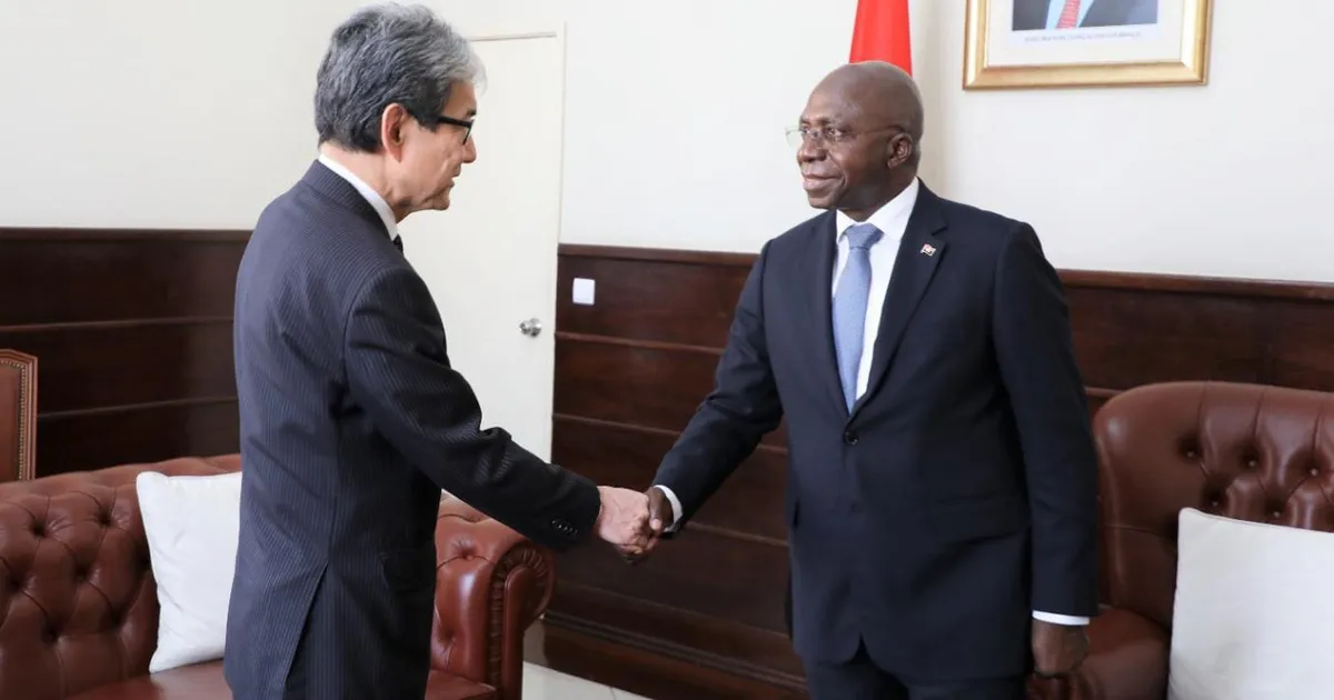 Embaixador do Japão termina missão em Angola
