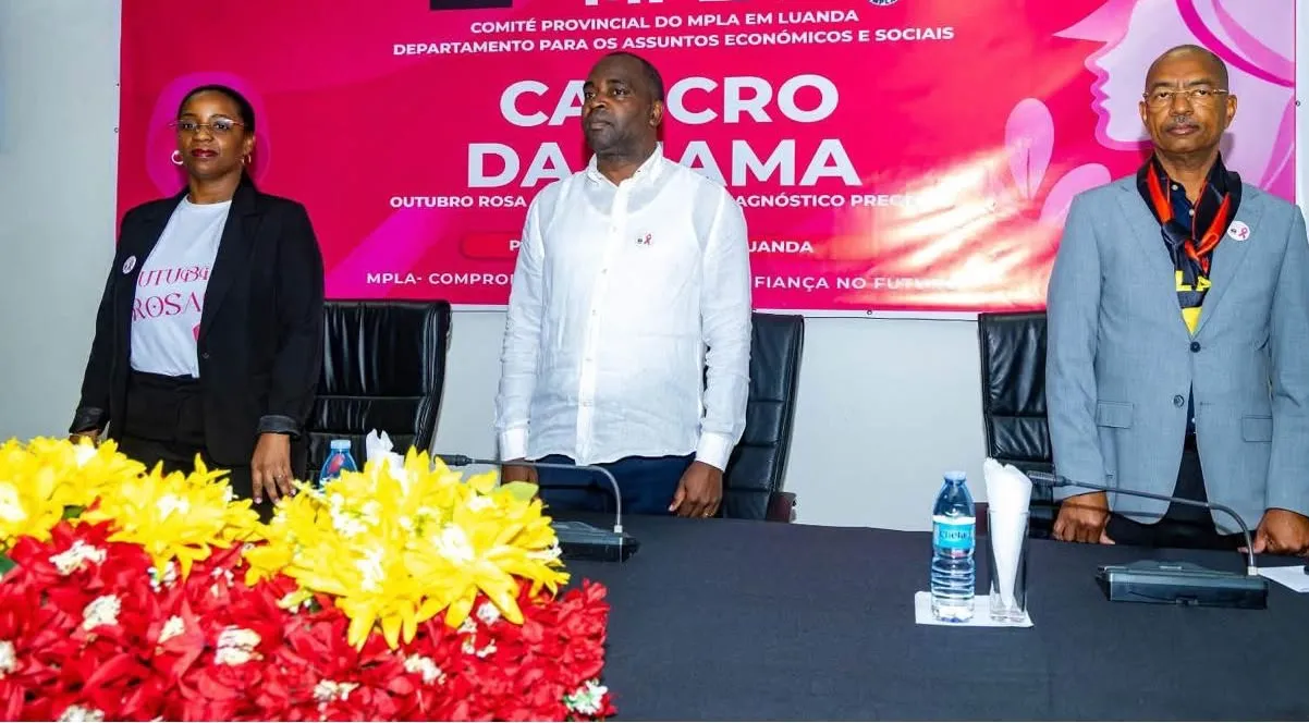 MPLA em Luanda promove debate sobre Cancro da Mama