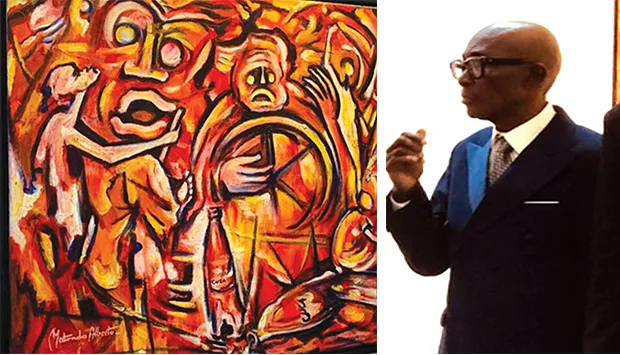Pintor Matondo Alberto reafirma percurso em “Nsinga ya Mfumo”
