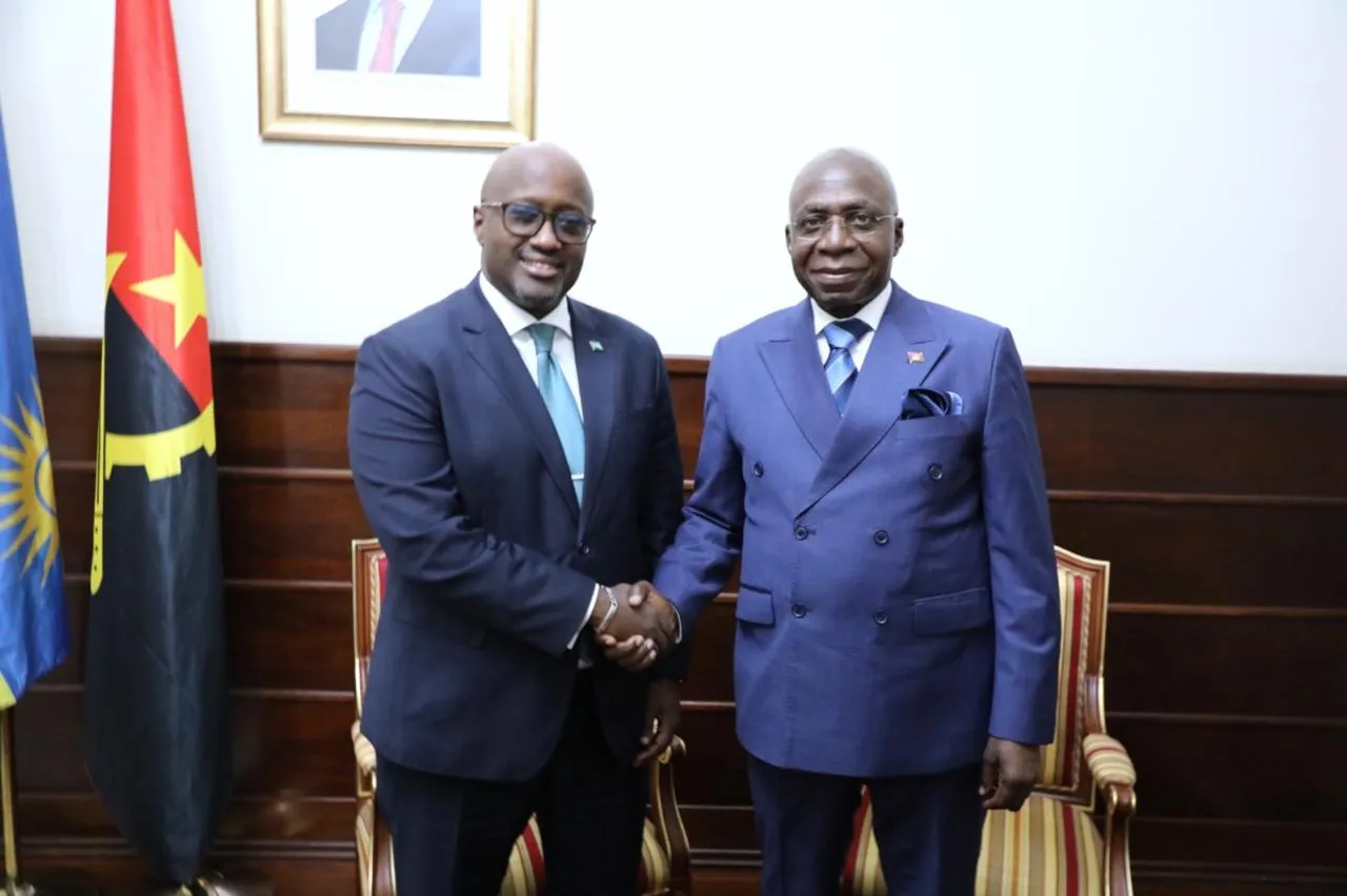 Angola e Ruanda analisam estado da cooperação bilateral