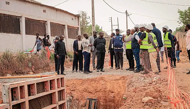 Governador do Huambo pede celeridade nas obras em curso