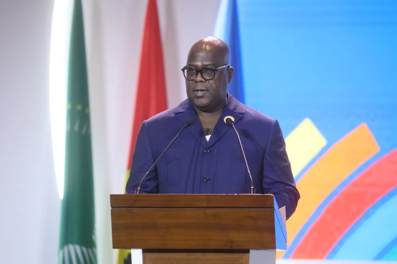 Félix Tshisekedi “Precisamos fazer da segurança hídrica uma componente da nossa segurança coletiva”