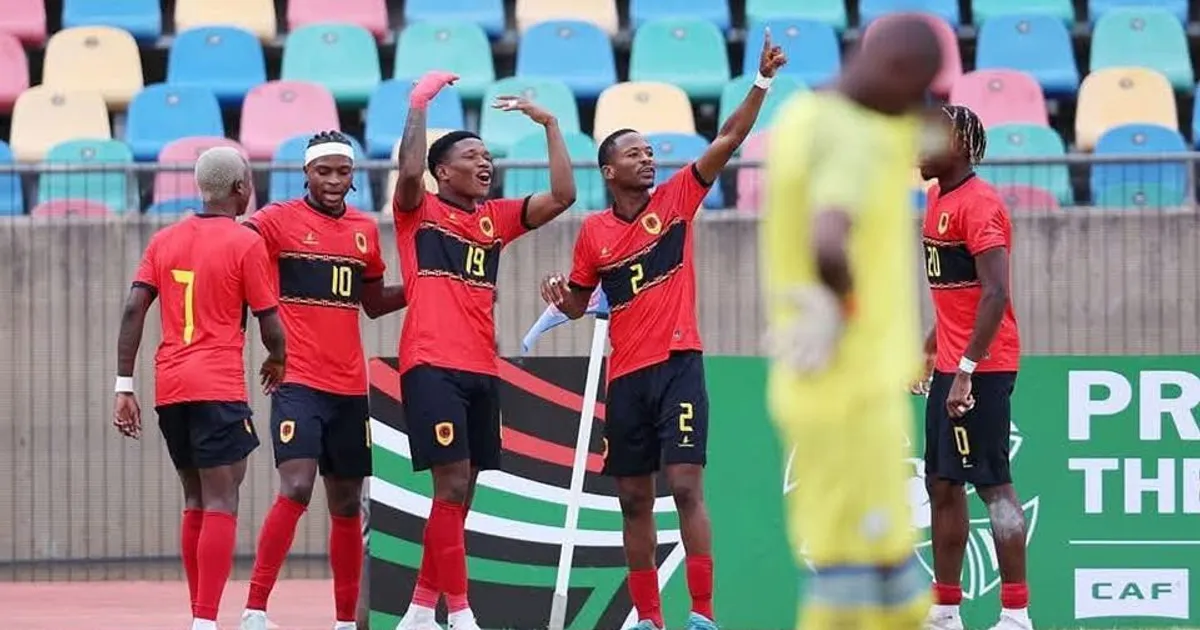 Angola derrota Lesotho por 4-0 e acerta o passo na Taça COSAFA