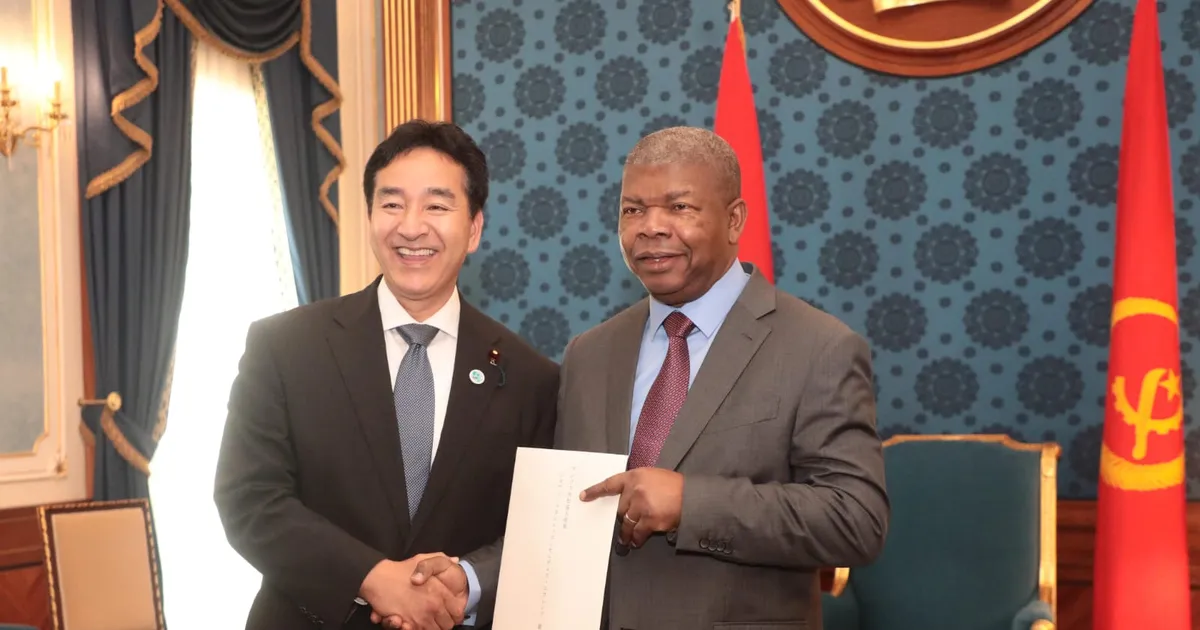 Chefe de Estado recebe enviado especial do Primeiro-Ministro do Japão