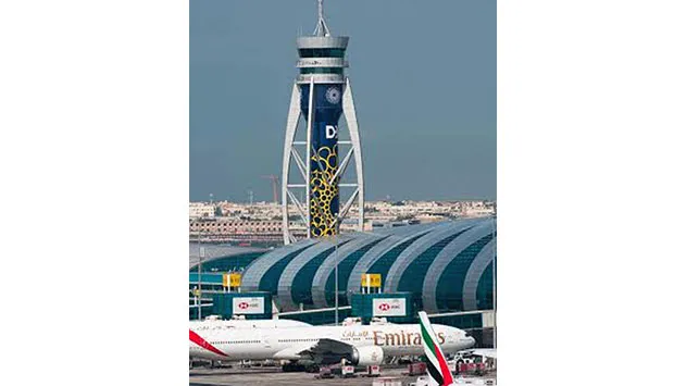 Aeroporto de Dubai recebe 31,5 milhões de passageiros