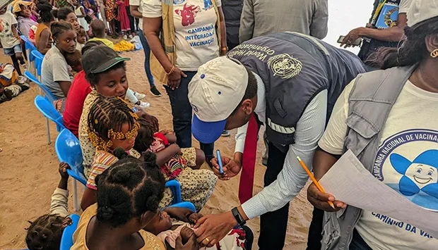 Associação Internacional de Pediatria apoia Angola na cobertura vacinal