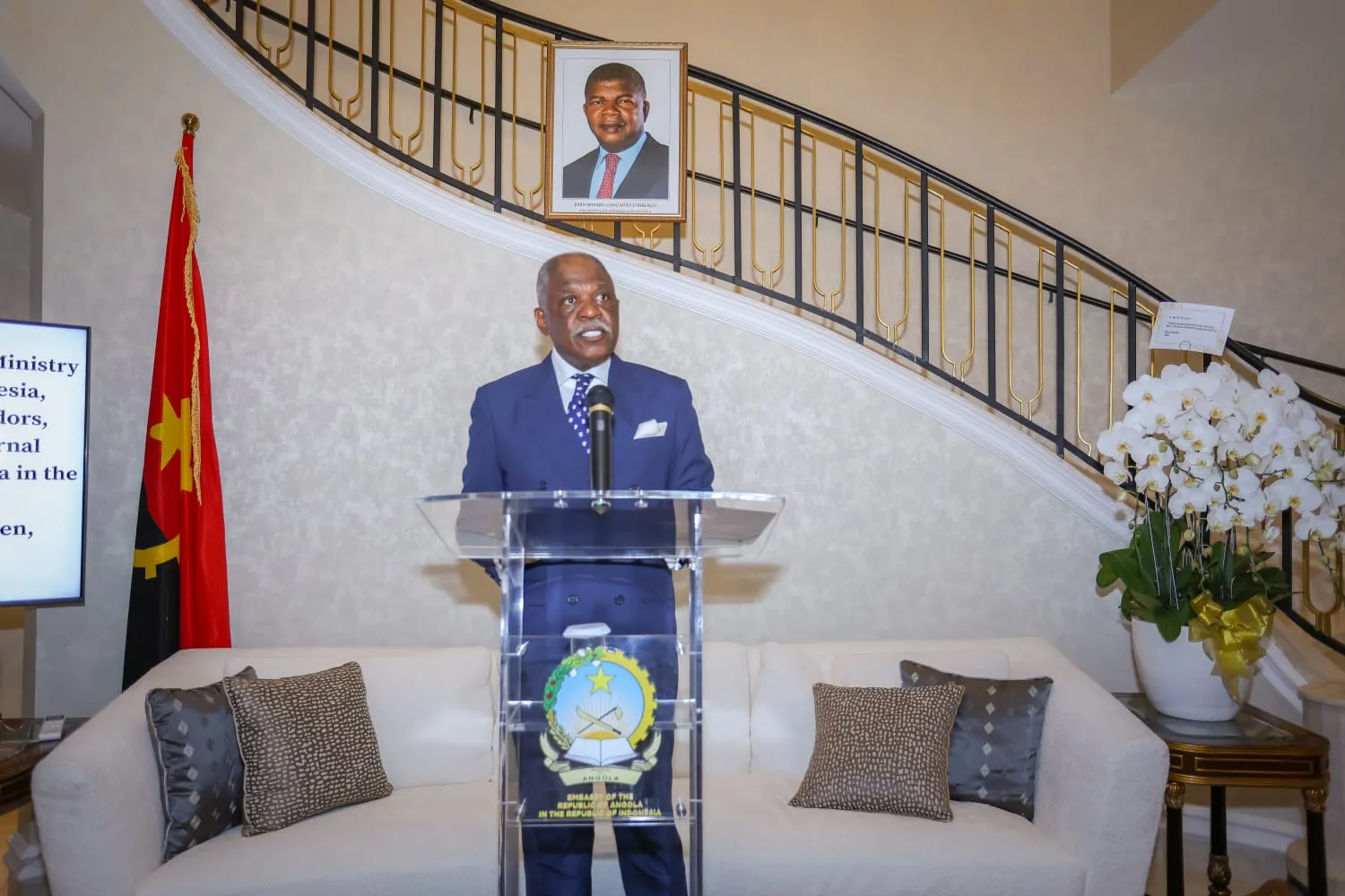Angola inaugura Residência Oficial em Jakarta
