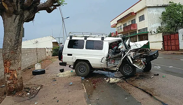 Acidente de viação provoca dois mortos e seis feridos