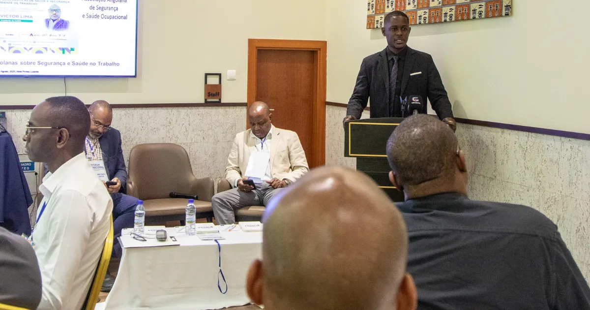 Saúde e segurança no trabalho debatida em Luanda