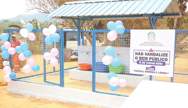 Aldeias do Nóqui têm água potável