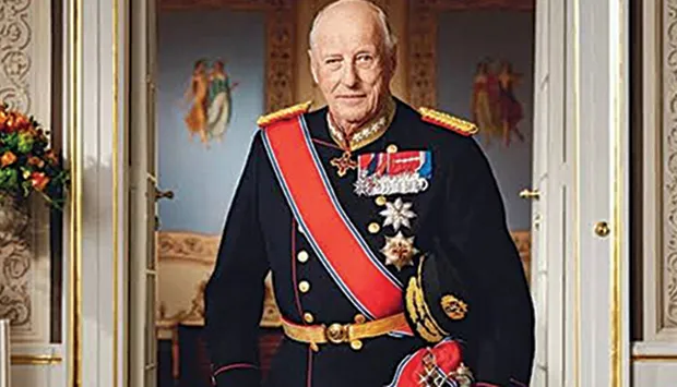 Chefe de Estado consternado com a morte do Rei Harald V