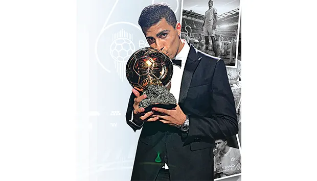 Messi e Rodri coleccionam nove troféus na carreira
