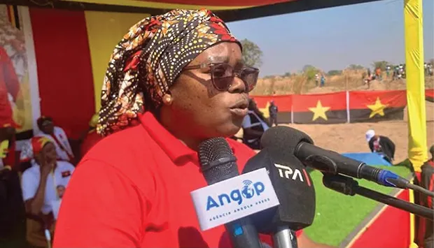 Celeste Adolfo reafirma compromissos do MPLA