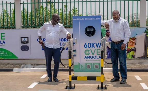 C.V.E-Angola abre segundo ponto de carregamento para veículos eléctricos em Luanda