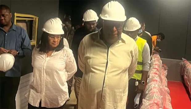 Filipe Zau está satisfeito com execução das obras