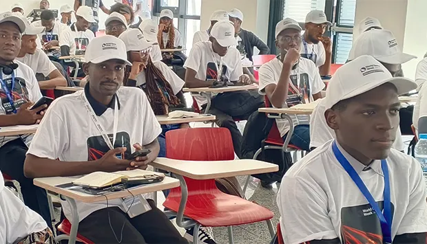 GGPEN forma jovens em tecnologias espaciais em Luanda durante a Semana Mundial do Espaço 2026