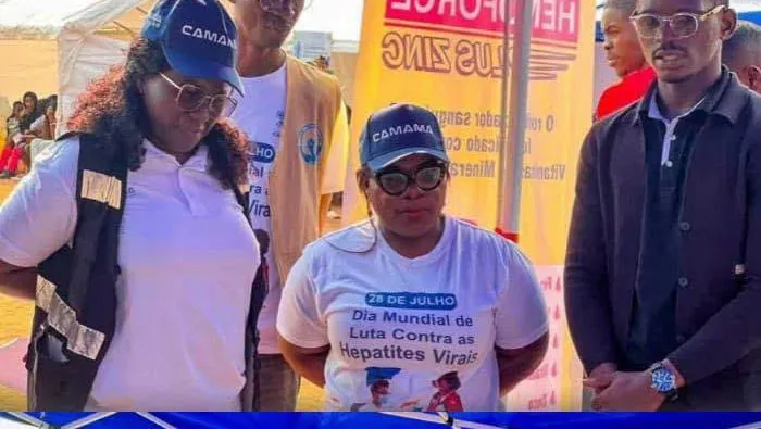 Camama promove campanha porta a porta para prevenção das hepatites