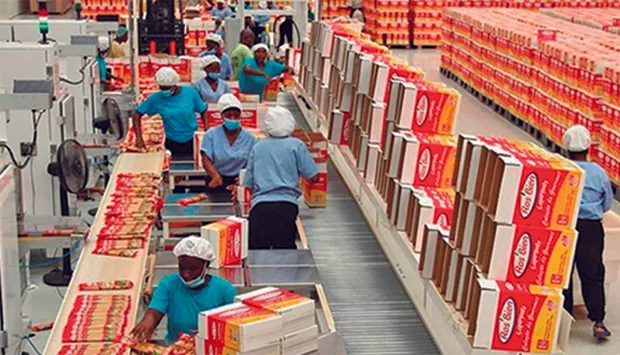 Produção Industrial 163,4 pontos acima