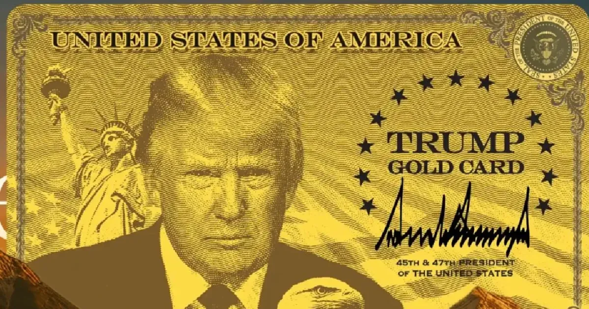 Trump lança “cartão dourado” para milionários obterem residência nos EUA