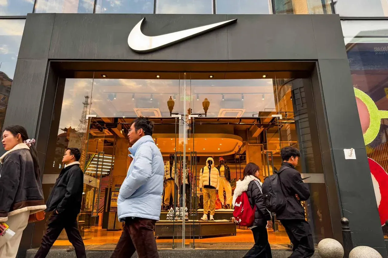 Nike acumula sete trimestres seguidos de queda na China