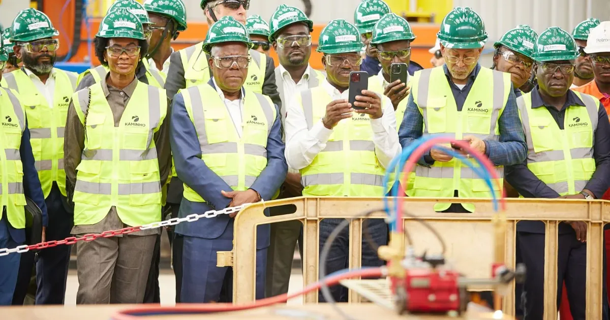 Início da fabricação do Projecto Kaminho marca primeiro desenvolvimento offshore da Bacia do Kwanza