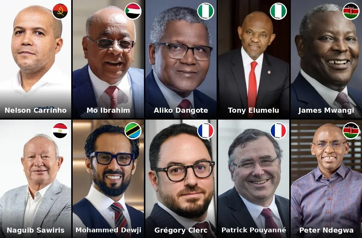 Banqueiros, industriais e um angolano: conheça os 40 nomes da nova Françafrique
