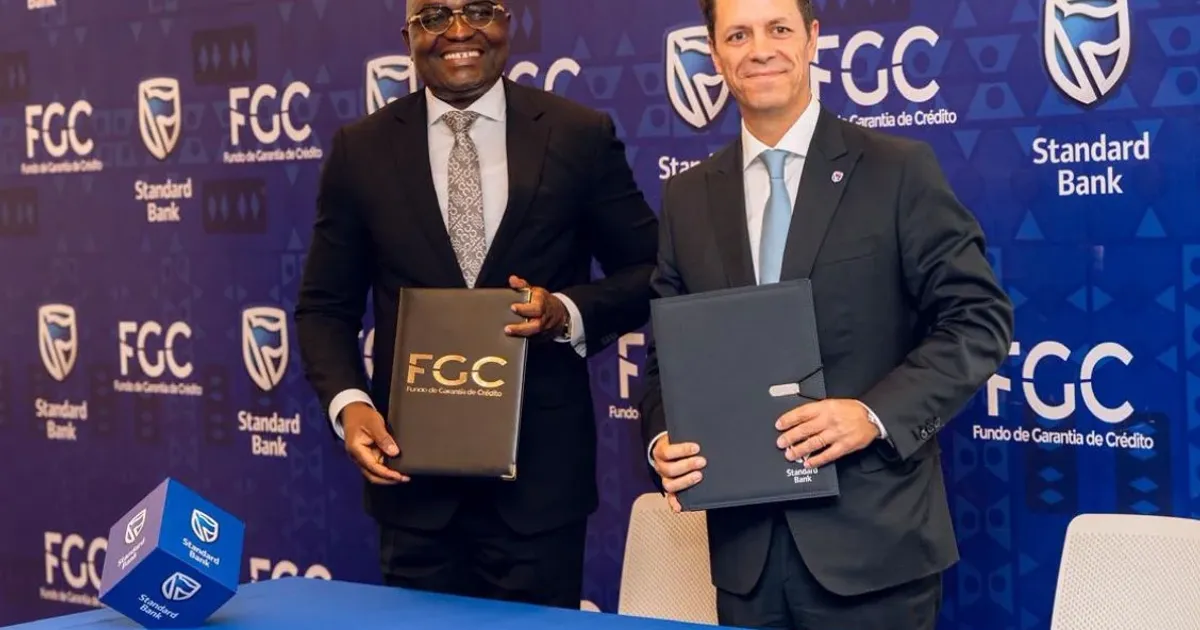 Standard Bank e Fundo de Garantia de Crédito celebram parceria para alavancar as micro, pequenas e médias empresas nos sectores primários