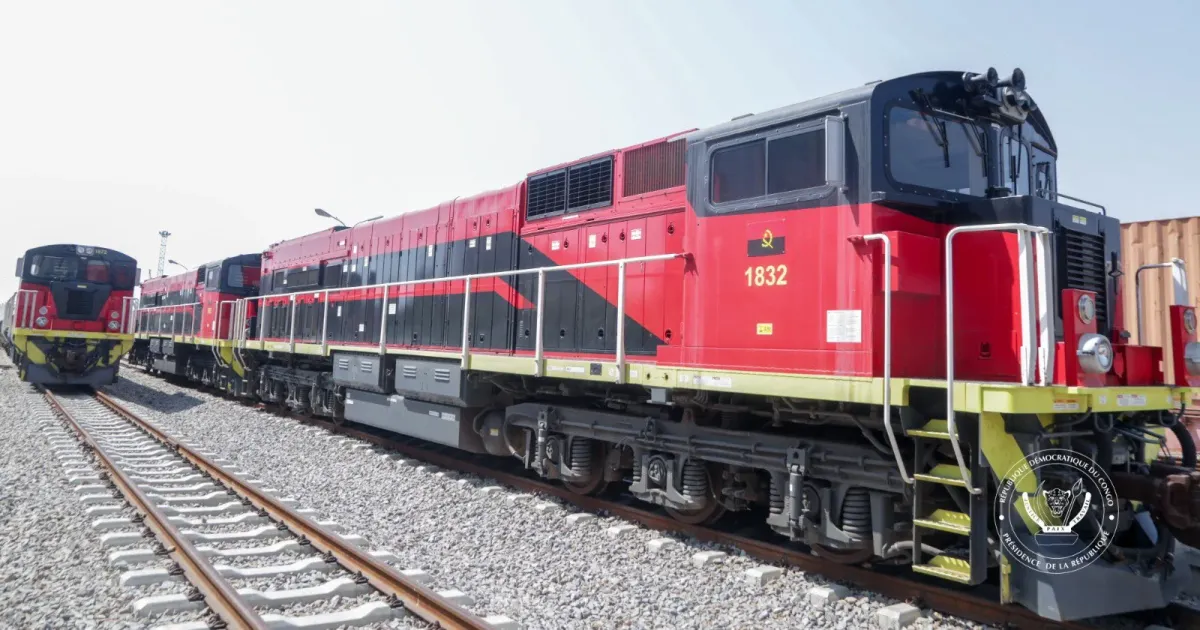 Novo ramal ferroviário impulsiona comércio entre Angola e Zâmbia