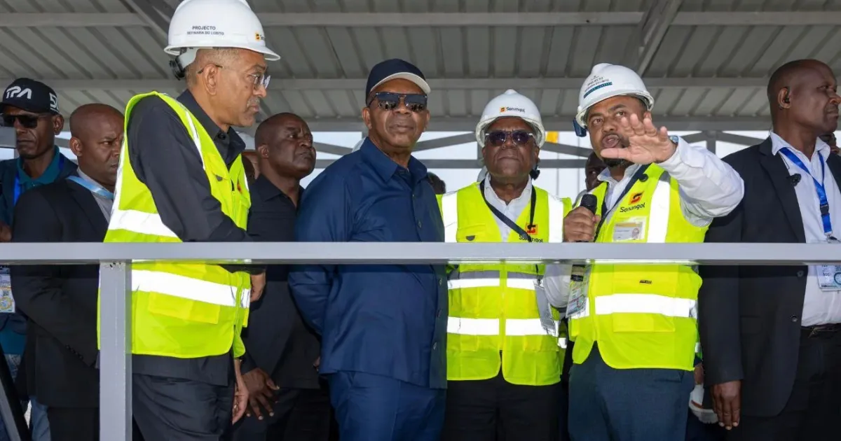 Projecto de construção da Refinaria do Lobito com uma execução física de 20%