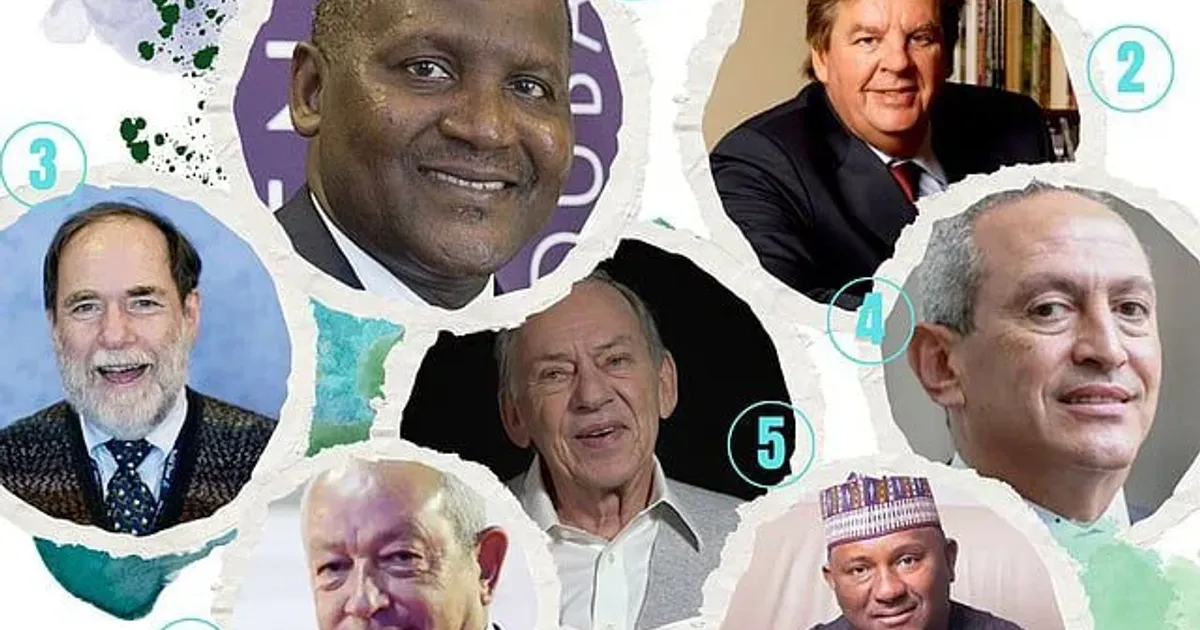 África agora conta com 22 bilionários