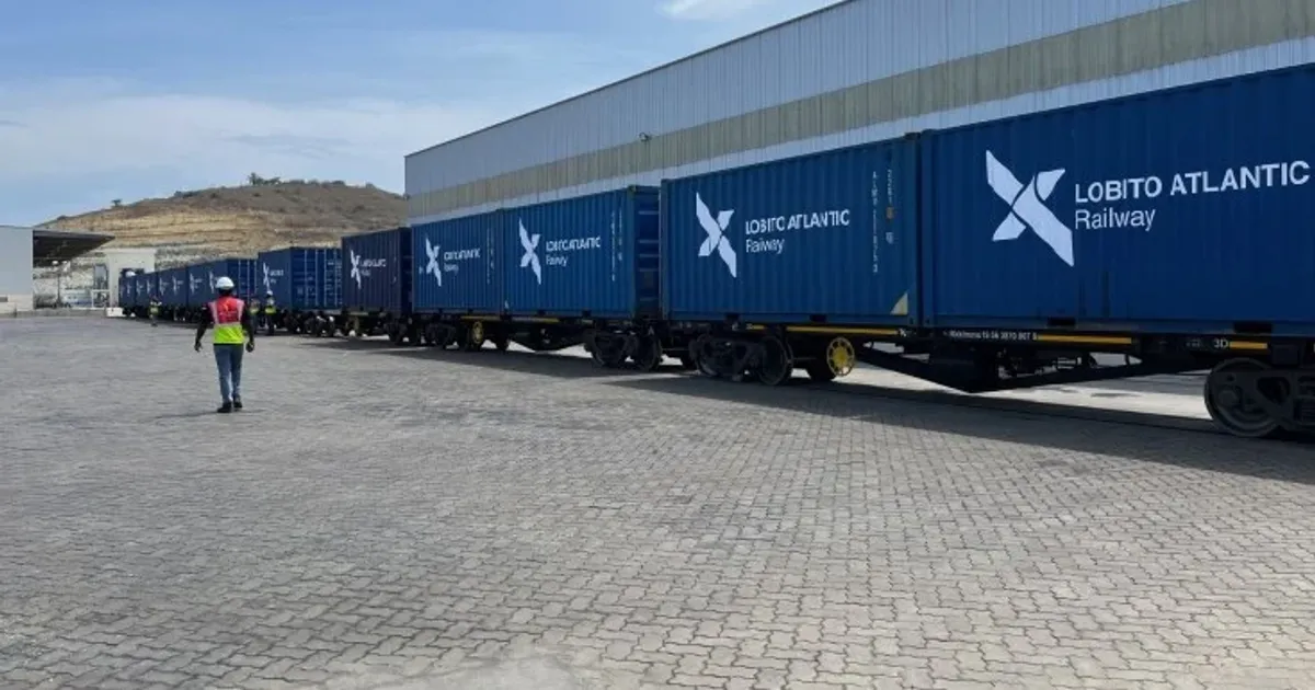 Corredor do Lobito poderá transaccionar 1,5 milhão de toneladas de minério por ano.