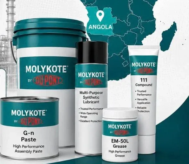Molykote chega a Angola através de parceria com o YMR Group