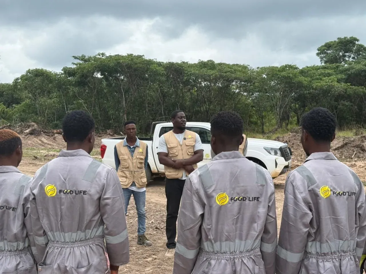 FOOD LIFE inicia plantio de arroz em sequeiro no Luquembo, Malanje