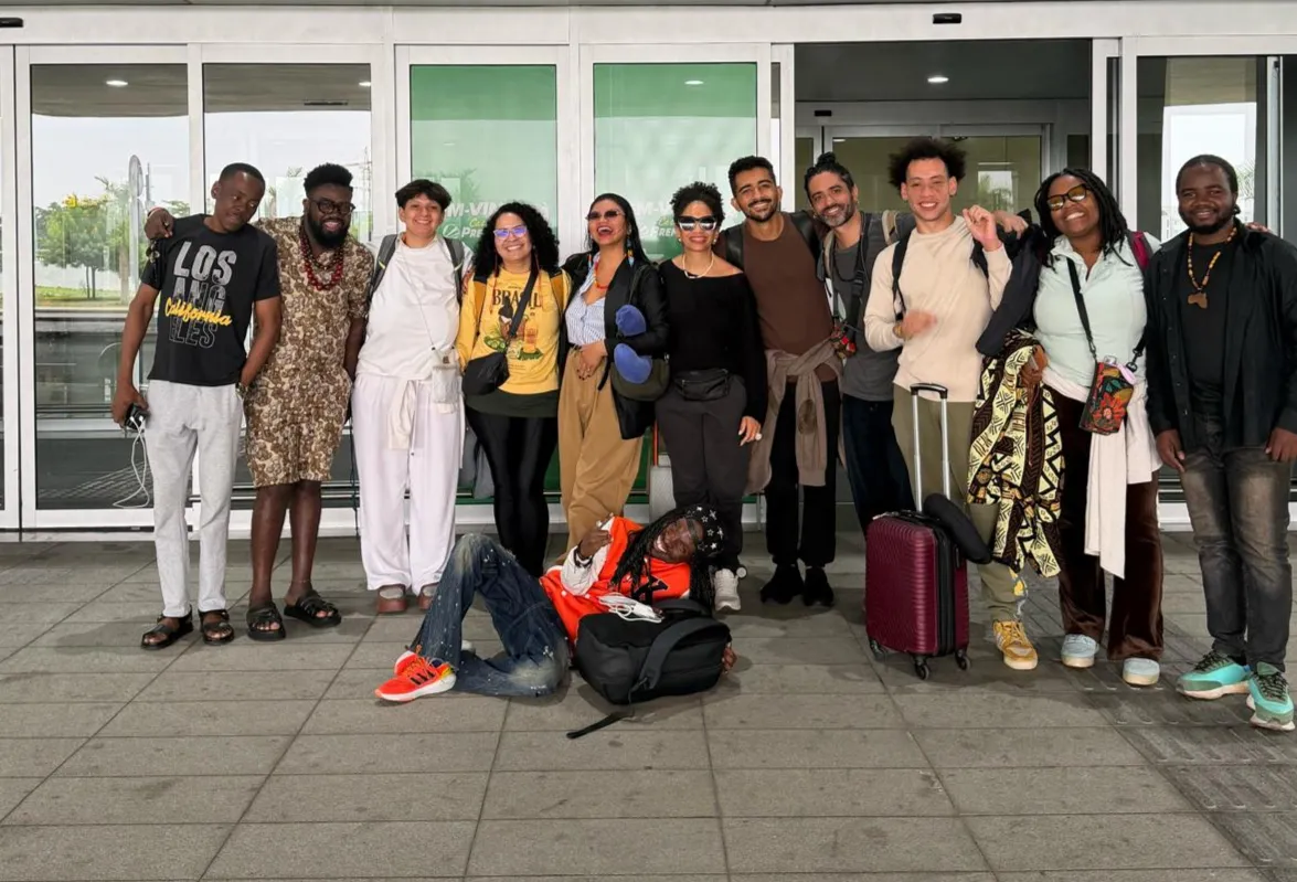 Cine Zunga recebe oito talentos brasileiros para intercâmbio de cinema de rua em Luanda