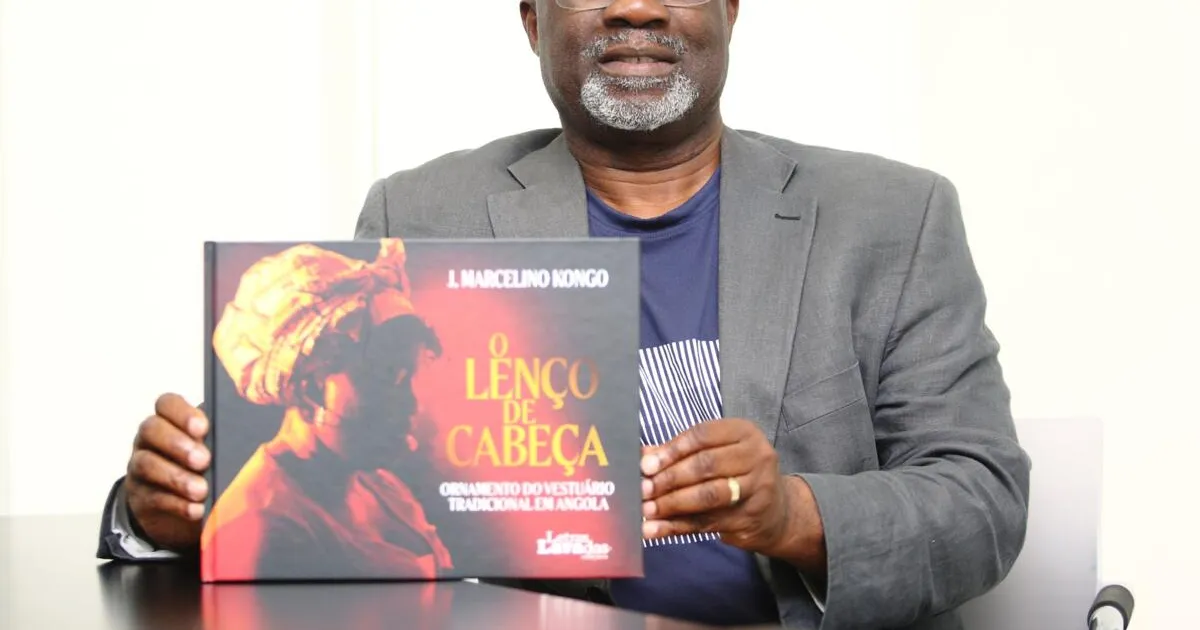Escritor Marcelino Kongo lança livro "O Lenço de Cabeça", um registo de mulheres que representam a cultura angolana